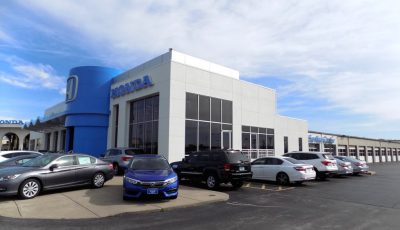 Commercial Honda Dealership Exterior